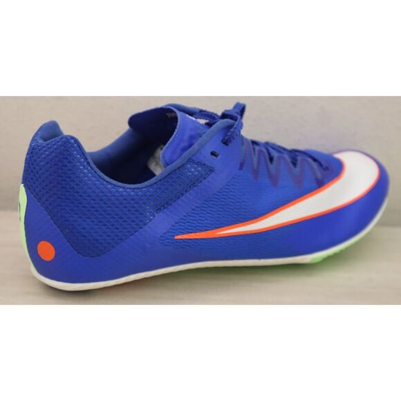 Nike DC8753-401 Men's Sz 11 Blue/Orange Zoom Rival Sprint Track & Field Shoes - Picture 10 of 13